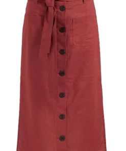 Khujo VARSHA - Falda Acampanada - Rotbraun, Mujer -KHUJO Tienda ff0bc33c794e47e984b59b8ec4a1537d
