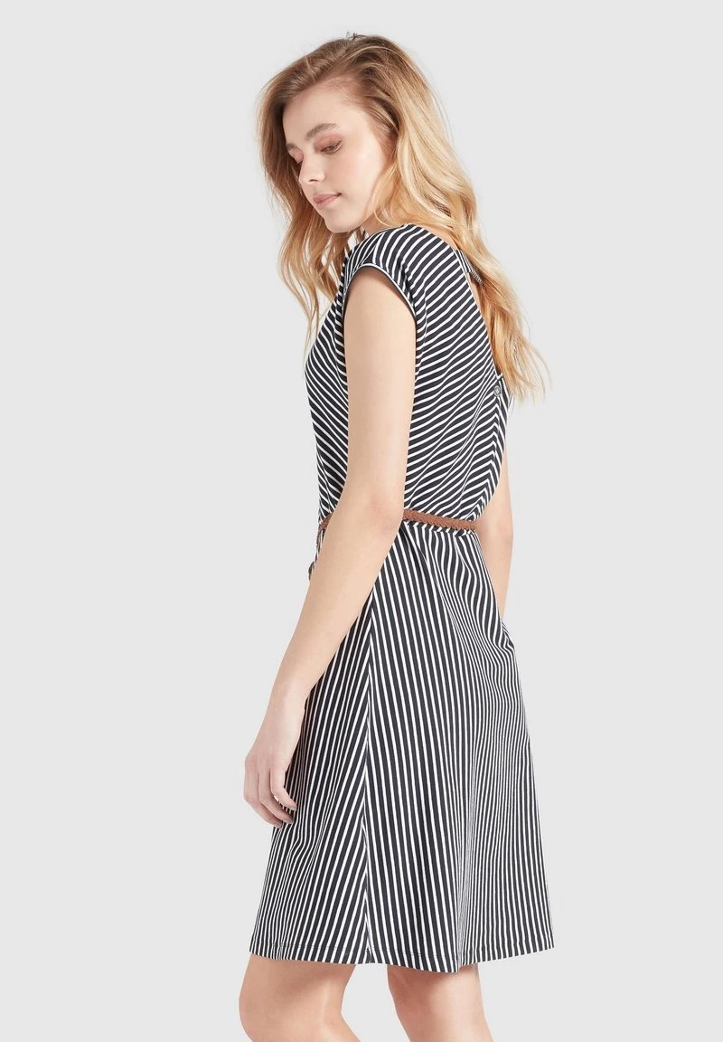 LEIFA - Vestido informal - dunkelblau-weiß gestreift Khujo LEIFA - Vestido Informal - Dunkelblau-weiß Gestreift, Mujer -KHUJO Tienda ff5b9aeccd6e4f43ae0b8a04bce539c8