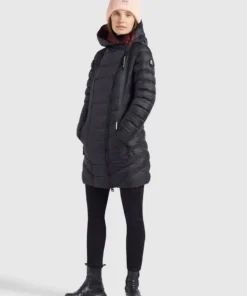 Khujo MONCADA SHINE - Abrigo De Invierno - Schwarz, Mujer -KHUJO Tienda ff80d8255a454700bd4e0055269108c2