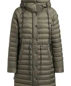Khujo NIANA2 SHINE - Abrigo De Invierno - Dunkeloliv, Mujer -KHUJO Tienda ff93823ae2c7405da3aca6cb5ba34fee